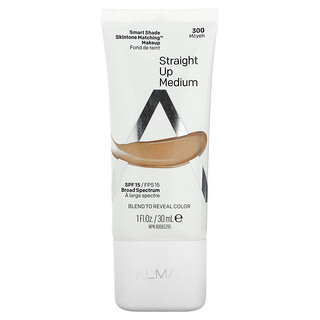 Almay, Smart Shade, Maquillage assorti au teint, FPS 15, 300 Droit, Moyen, 30 ml