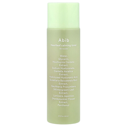 Abib Heartleaf Calming Toner, 6.76 fl oz (200 ml)