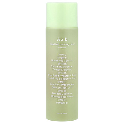 Abib Heartleaf Calming Toner 676 fl oz 200 ml
