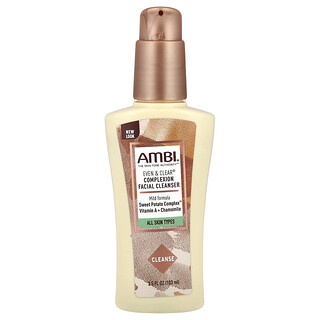 AMBI, Even & Clear®，洗面奶，无香，3.5 液量盎司（103 毫升）