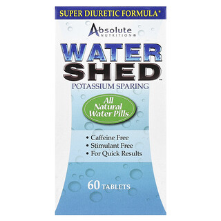 Absolute Nutrition, Watershed, Potassium Sparing, 60 Tablets
