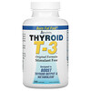 Absolute Nutrition, Thyroid T-3, fórmula original, 180 cápsulas