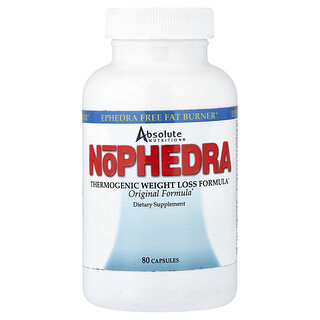 Absolute Nutrition, Nophedra`` 80 cápsulas