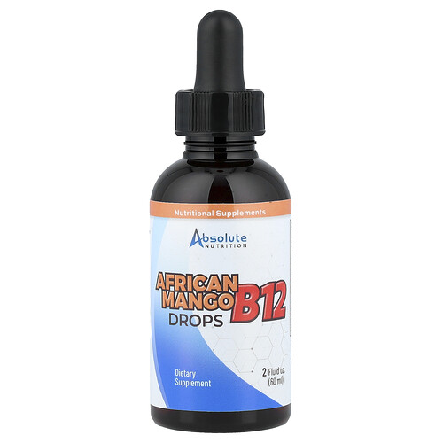 Absolute Nutrition, African Mango B12 Drops, 2 fl oz (60 ml)