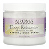 Abra Therapeutics, Natural Body Scrub, Deep Relaxation, Lavender and Melissa, 18 oz (510 g)