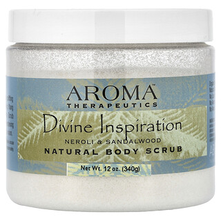 Abra Therapeutics, Doğal Vücut Ovucu, İlahi İlham, Neroli ve Sandal Ağacı, 12 oz (340 g)