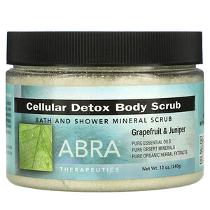 Отзывы о Абра Терапьютикс, Cellular Detox Body Scrub, Grapefruit & Juniper, 12 oz (340 g)