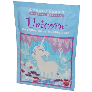 Абра Терапьютикс, Unicorn, Lavender Lotus Bubble Bath, 2.5 oz (71 g) отзывы