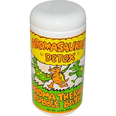 Aromasaurus, Пена для ванн, ароматерапия — очищение для детей, 20 унций (566 г)