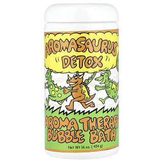 Abra Therapeutics, Aromasaurus Detox, Çocuklar İçin Aroma Therapy Köpük Banyosu, 454 g (16 ons)