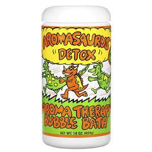 Отзывы о Абра Терапьютикс, Aromasaurus Detox Aroma Therapy Bubble Bath For Children, 16 oz (453 g)