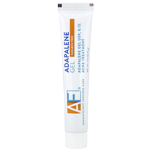 Acne Free , Adapalene Gel Usp, 0,1%, Aknebehandlung, 15 G (0,5 Oz.)
