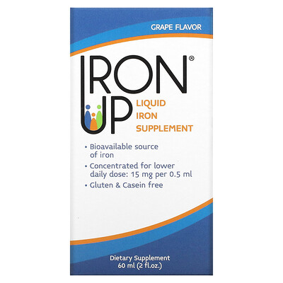 

A.C. Grace Company Iron Up Liquid Iron Supplement Grape 2 fl oz (60 ml)