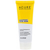 Acure, Brightening Facial Scrub, 4 fl oz (118 ml)
