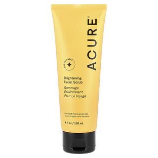 ACURE, Uppljusande ansiktsskrubb, 118 ml