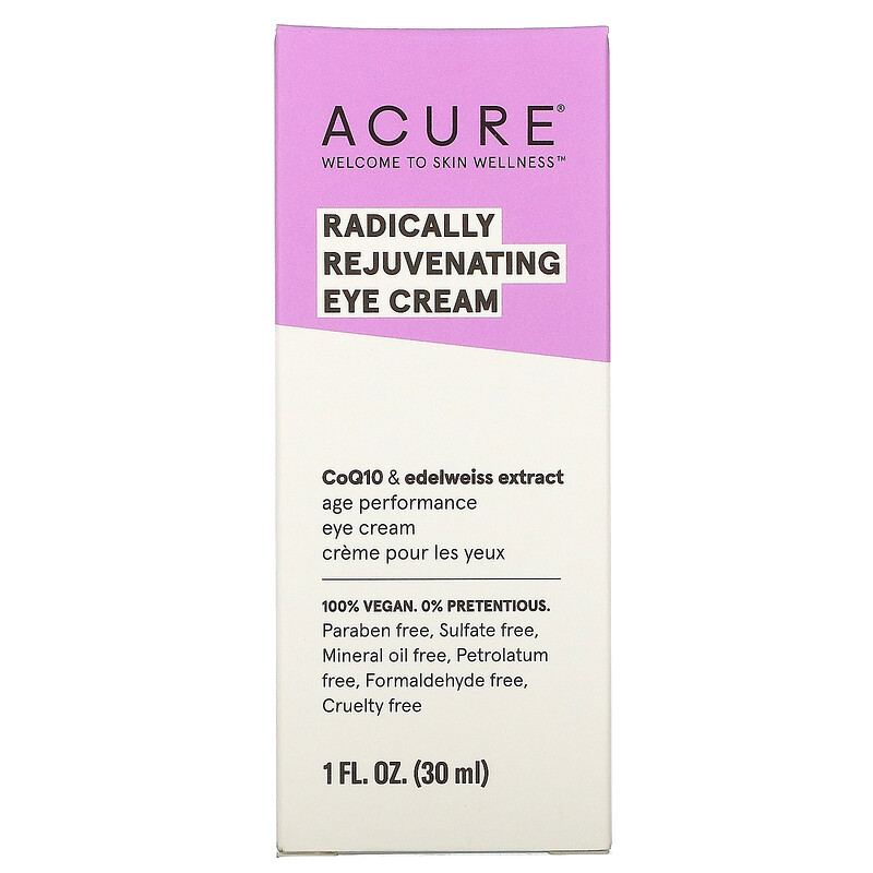 Acure, Radically Rejuvenating Eye Cream, 1 fl oz (30 ml) iHerb