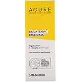 Acure, Brightening Face Mask, 1.7 fl oz (50 ml) отзывы