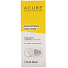 Acure, осветляющая косметическая маска для лица, 50 мл (1,7 жидк. унции)