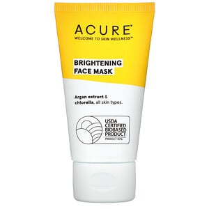 Акьюр Органикс, Brightening Face Mask, 1.7 fl oz (50 ml) отзывы