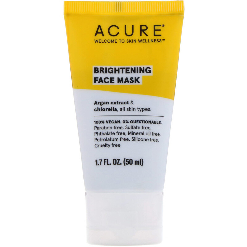 Acure, Brightening Face Mask, 1.7 fl oz (50 ml) iHerb