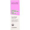 Acure, ツヤのあるお肌にするローズアルガン油、30 ml（1 fl oz）