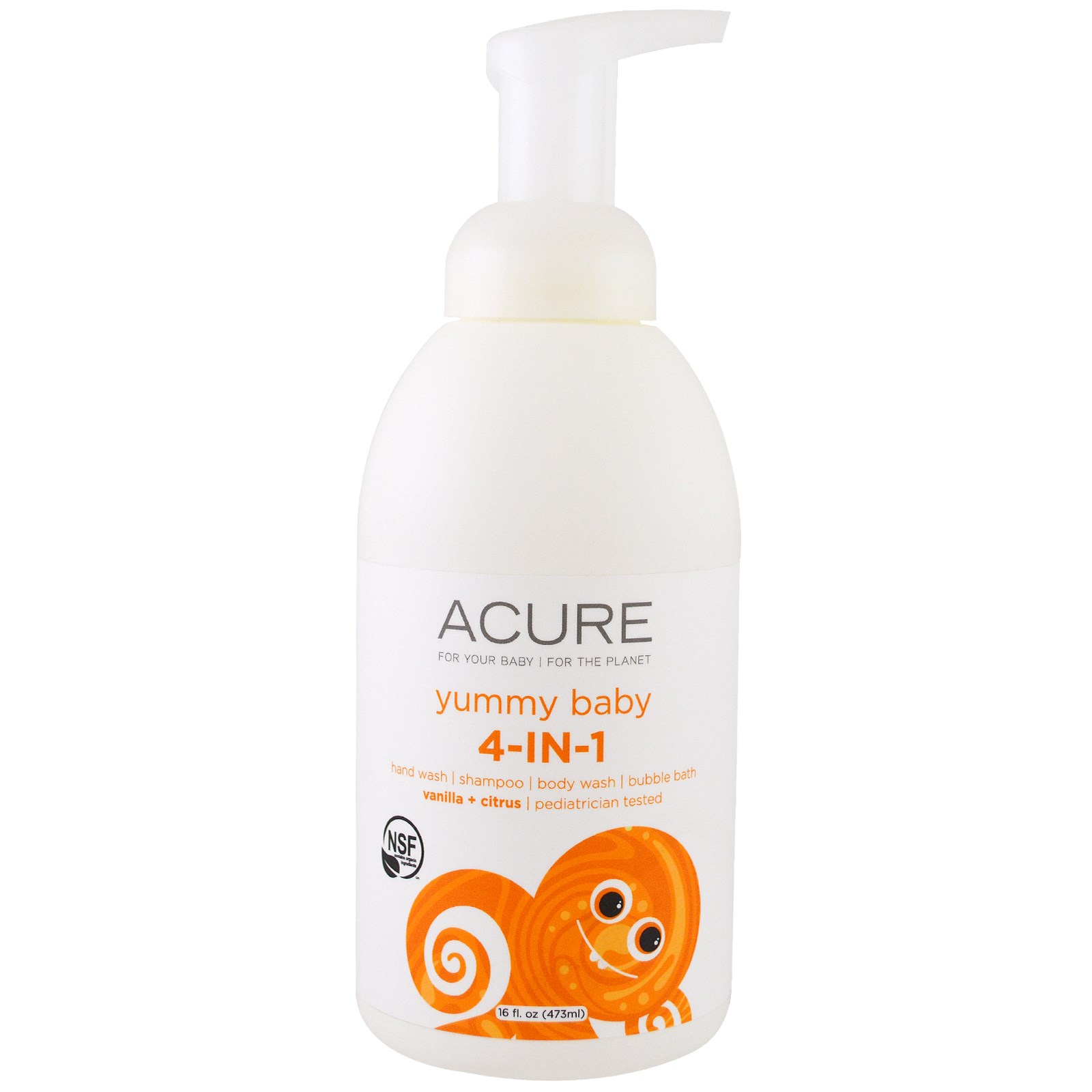Yummy Baby 4-In-1 By Acure (813424020024)