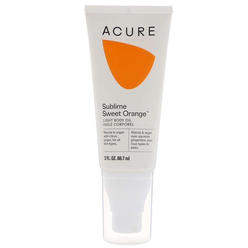 Acure, Sublime Sweet Orange Light Body Oil, 3 fl oz (88.7 ml) iHerb