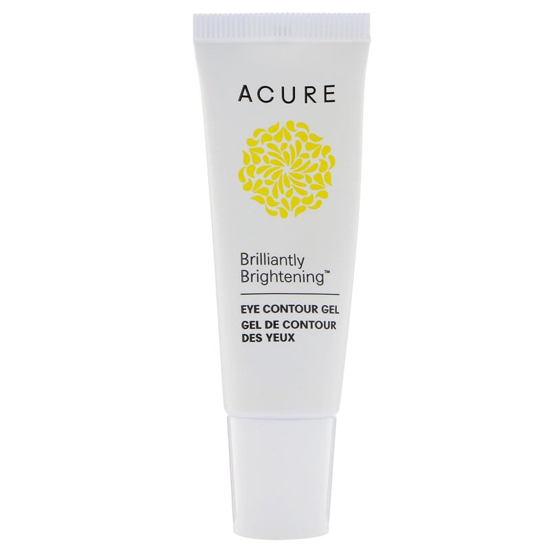 Acure, Brilliantly Brightening, Eye Contour Gel, .5 fl oz (14.7 ml) - iHerb