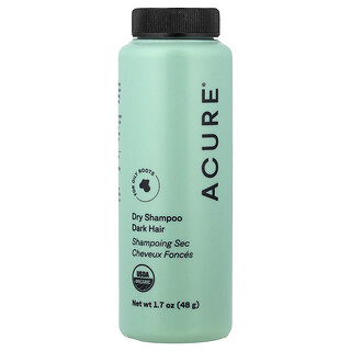 ACURE, Shampoo secco, capelli scuri, per radici grasse, 48 g