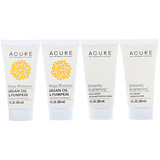 Acure, Travel Pack, Shampoo, Conditioner, Facial Scrub, Day Cream, 4 Pack, 1 oz (30 ml) Each отзывы