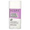 Acure, Deodorant, Lavender & Coconut, 2.2 oz (62.4 g)