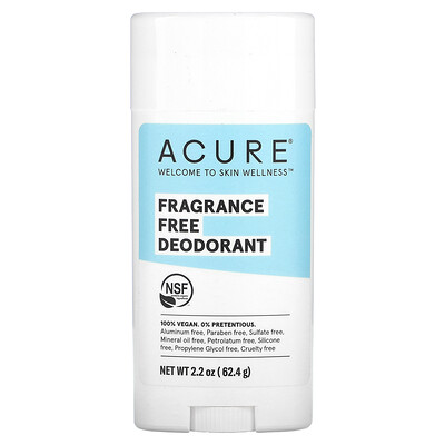 

ACURE Дезодорант без отдушки 63 78 г (2 25 унции)