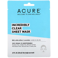 Incredibly Clear Sheet Mask, 1 Single Use Mask, 0.67 fl oz (20 ml) - изображение