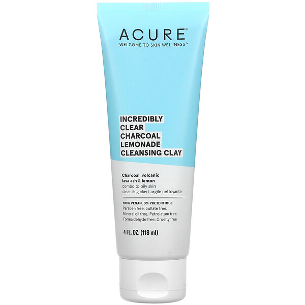 Acure, Unglaublich klarer Aktivkohle-Limonaden-Reinigungston, 118 ml (4 fl oz)