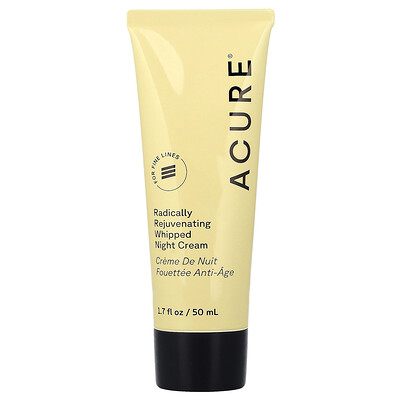 ACURE, Crema batida para la noche con rejuvenecimiento radical, 50 ml (1,7 oz. líq.)