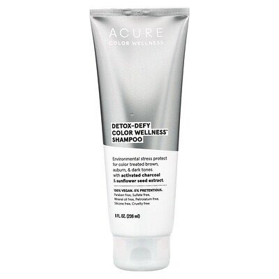 

ACURE, Detox-Defy Color Wellness Shampoo, 8 fl oz (236 ml)
