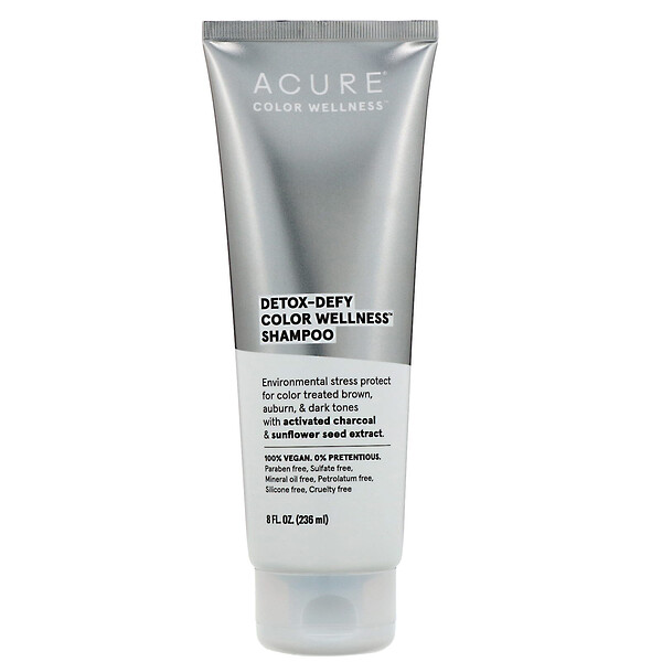 Acure, Detox-Defy Color Wellness Shampoo, 8 fl oz (236 ml)