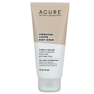 Отзывы о Акьюр Органикс, Energizing Coffee Body Scrub, 6 fl oz (177 ml)