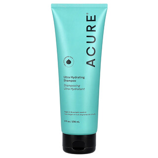 ACURE, Shampoo ultra idratante, per capelli disidratati, olio di argan e olio di semi di zucca, 236 ml