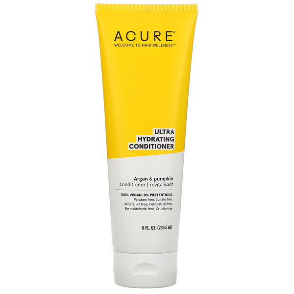 Acure‏, Ultra Hydrating Conditioner, Argan Oil & Pumpkin, 8 fl oz (236.5 ml)