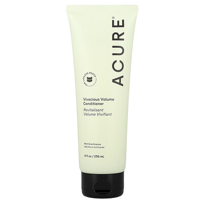 ACURE, Acondicionador voluminizador Vivacious, Menta y equinácea, 236 ml (8 oz. líq.)