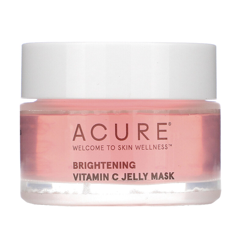 Acure, Brightening, Vitamin C Jelly Beauty Mask, 1 fl oz (30 ml) iHerb