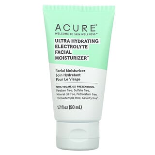 Acure, Ultra Hydrating, Electrolyte Facial Moisturizer, 1.7 fl oz (50 ml)