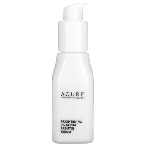 Acure, Brightening 2% Alpha Arbutin Serum, 30ml(1fl oz)