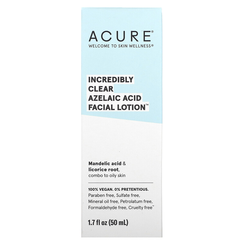 ACURE, Incredibly Clear Azelaic Acid Facial Lotion, 1.7 fl oz (50 ml)