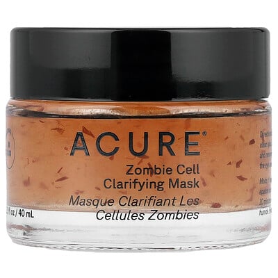 ACURE, Mascarilla de belleza clarificante de células zombis, 40 ml (1,3 oz. líq.)