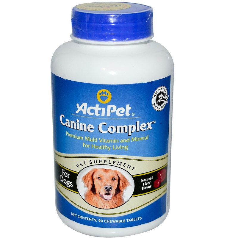 Actipet, Canine Complex, Multi Vitamin and Mineral for Dogs, Natural