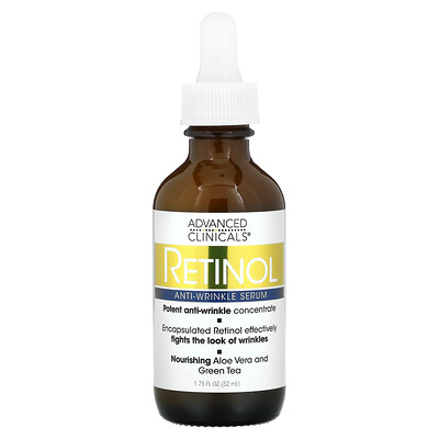 

Advanced Clinicals Retinol Serum Anti-Wrinkle 1.75 fl oz (52 ml)