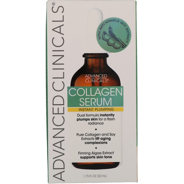 Advanced Clinicals, Collagen Serum, 1.75 fl oz (52 ml)