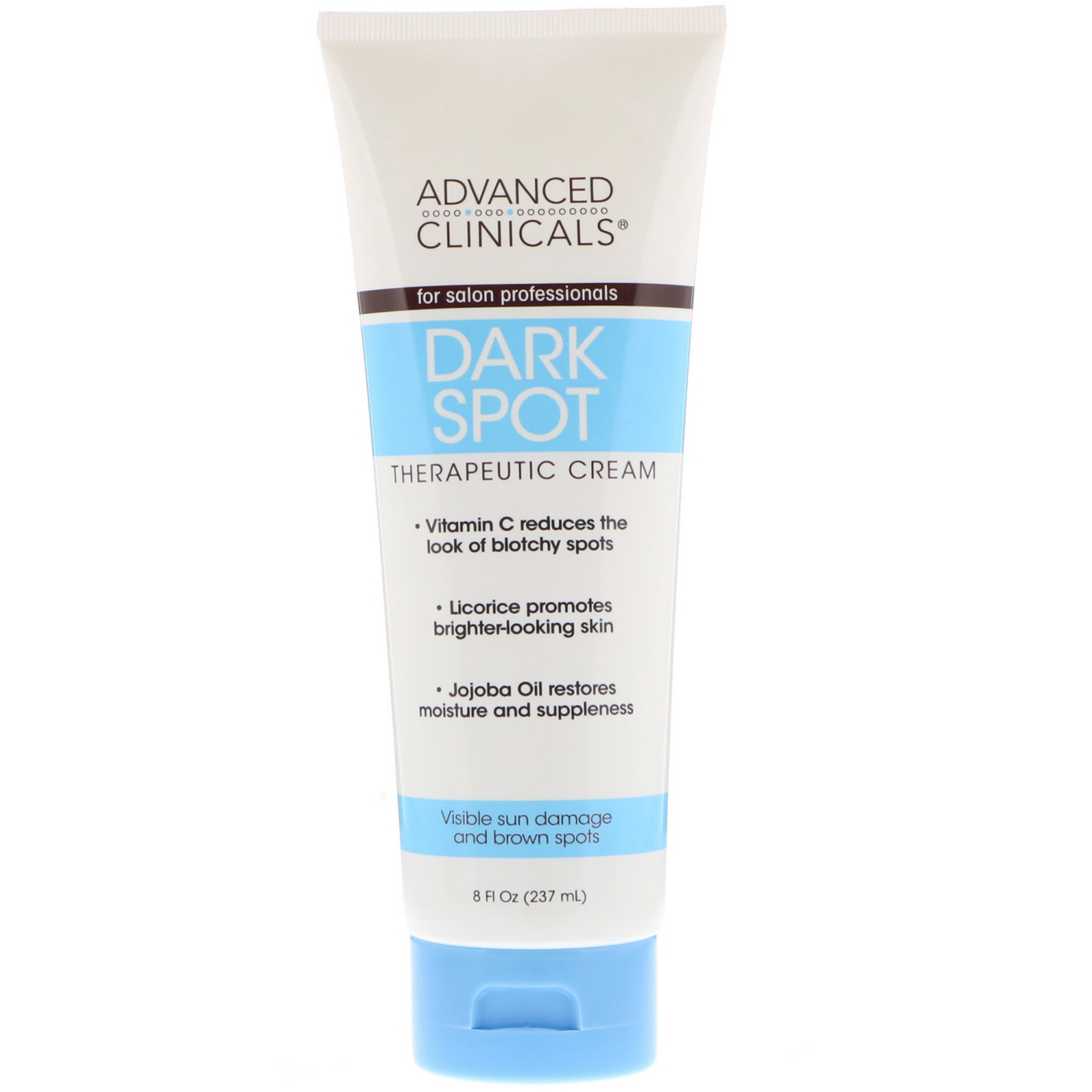 Advanced Clinicals Dark Spot Therapeutic Cream 8 Fl Oz 237 Ml 